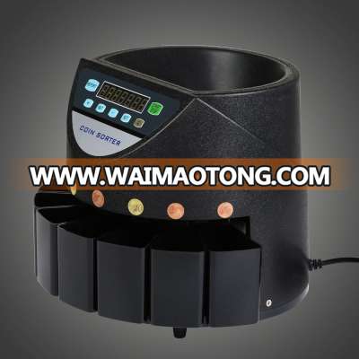 Automatic Electronic Money Sorter & Coin Counter Cash Currency Counting Machine for Euro Coins