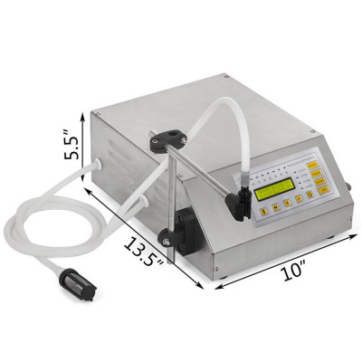 Semi-automatic liquid filling machine for liquid filling