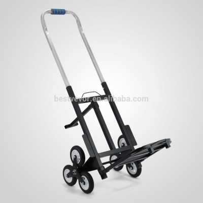 420 lb Capacity Backup Wheels Portable Folding Hand Stair Climbing Cart