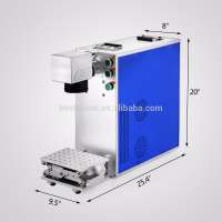 20W Fiber Marking Machine Laser Engraving 110V/220V FDA CE Metal& Stainless Steel Laser Marking Machine