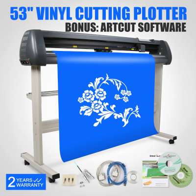 1350 MM Cutter Plotter / Sticker Cutting Machine / Plotter with Cutting Software and 3 Blades