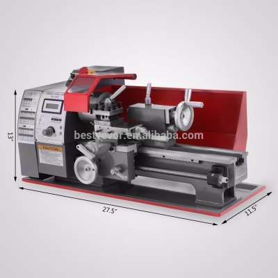 Vevor 600W Processing Distance 300mm Variable Spindle Speed Metal lathe Machine