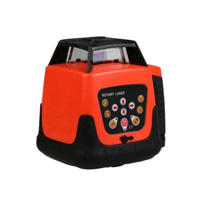 150m Range Updated Automatic Self-leveling Rotary Red Laser Level with Tripod and Staff